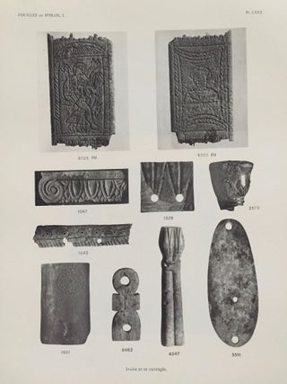 Fouilles de Byblos. Tome 1er. 1926-1932. Texte + Atlas (complete set)[newline]M4983a-40.jpg