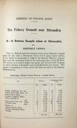 Notes and Memoirs – Nos. 8-12. The Fishery Grounds Near Alexandria.