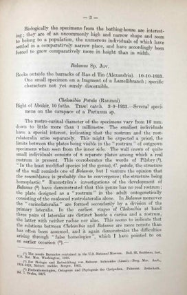 Notes and Memoirs – Nos. 8-12. The Fishery Grounds Near Alexandria.