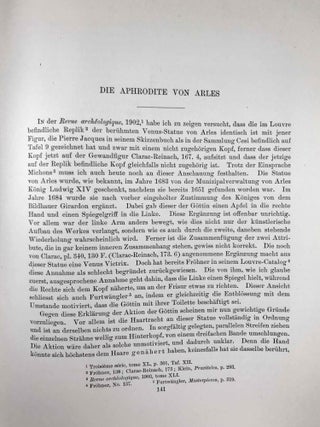 Supplementary Papers of the American School of Classical Studies in Rome. Volume I