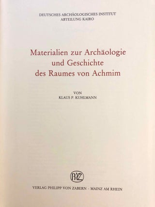 Materialien zur Archäologie und Geschichte des Raumes von Achmim[newline]M4989k-03.jpg
