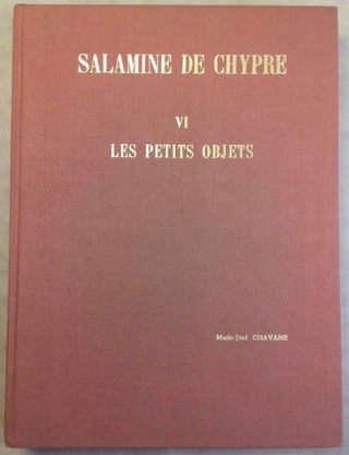 Item #M5025 Salamine de Chypre. VI: Les petits objets. CHAVANE Marie-Jos&eacute[newline]M5025.jpg
