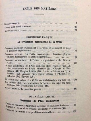 La Crète dédalique. Etudes sur les origines d'une renaissance.