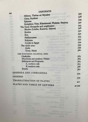 The local scripts of archaic Greece. A study of the origin of the greek alphabet and its development from the eight to the fifth centuries B. C.[newline]M5077a-09.jpeg