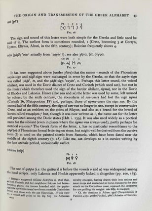 The local scripts of archaic Greece. A study of the origin of the greek alphabet and its development from the eight to the fifth centuries B. C.