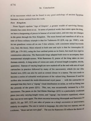 Poetry of Ancient Egypt