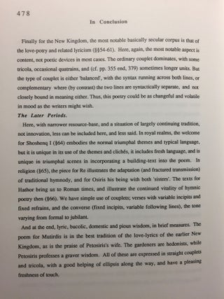 Poetry of Ancient Egypt