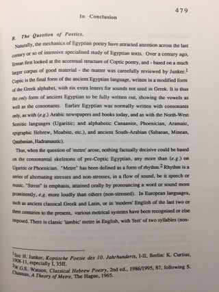 Poetry of Ancient Egypt