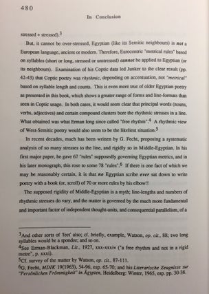 Poetry of Ancient Egypt