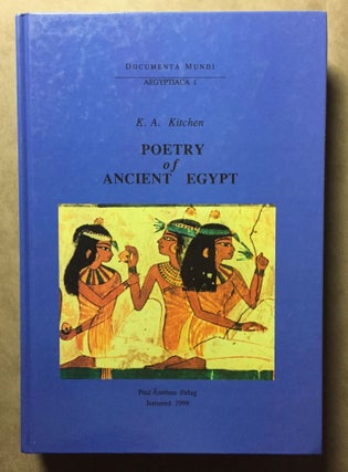 Item #M5100 Poetry of Ancient Egypt. KITCHEN Kenneth Anderson