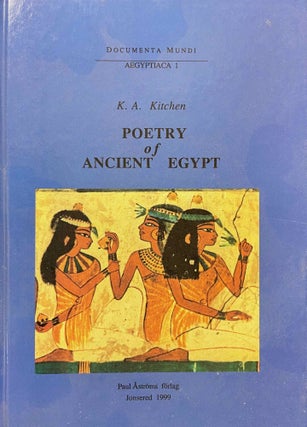 Item #M5100b Poetry of Ancient Egypt. KITCHEN Kenneth Anderson