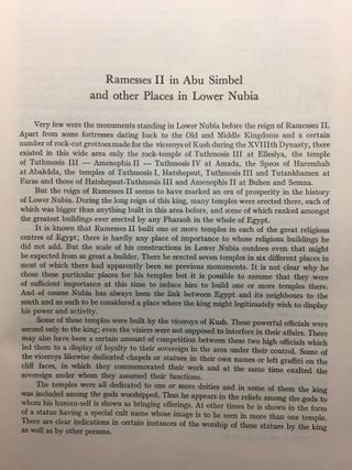 Features of the Deification of Ramesses II