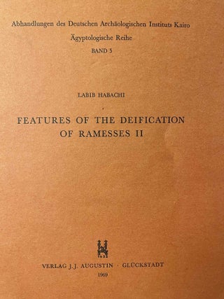Item #M5102h Features of the Deification of Ramesses II. HABACHI Labib