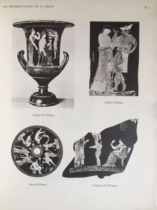 Les représentations dans la céramique attique du IVe siècle. Tome I: Texte. Tome II: Planches (complete set)