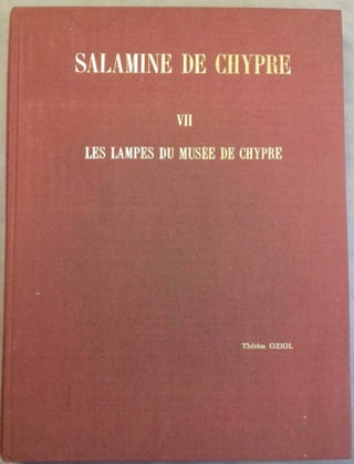 Item #M5119 Salamine de Chypre. VII: Les lampes du Musée de Chypre. OZIOL Thérèse[newline]M5119.jpg