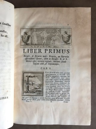 De Etruria regali libri VII (translation of title: "About royal Etruria, 7 books")[newline]M5120-021.jpg