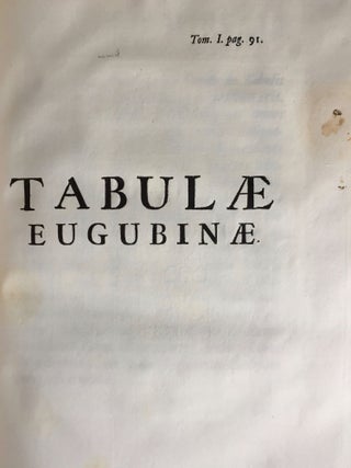 De Etruria regali libri VII (translation of title: "About royal Etruria, 7 books")[newline]M5120-046.jpg