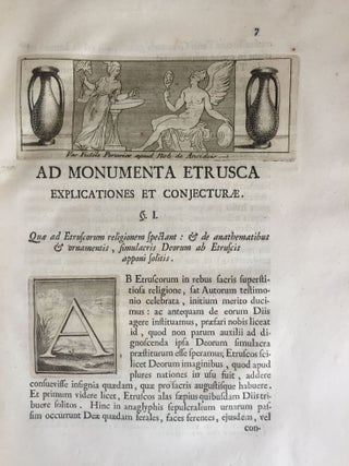 De Etruria regali libri VII (translation of title: "About royal Etruria, 7 books")[newline]M5120-147.jpg