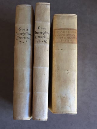 Item #M5122 Inscriptiones antiquae Graecae et Romanae in Etruriae urbibus (translation of title:...[newline]M5122.jpg