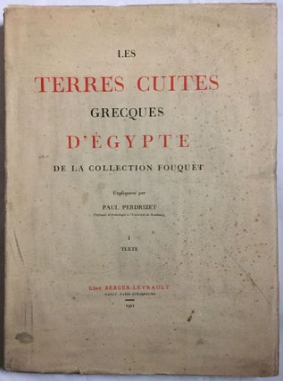 Les Terres cuites grecques d'Egypte de la collection Fouquet. Texte et planches (complete set)[newline]M5123-01.jpg
