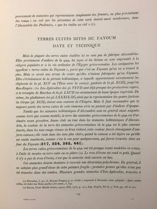 Les Terres cuites grecques d'Egypte de la collection Fouquet. Texte et planches (complete set)[newline]M5123-06.jpg