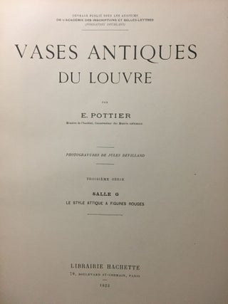 Vases antiques du Louvre. 3e série, salle G. Le style attique à figures rouges.[newline]M5135-01.jpg