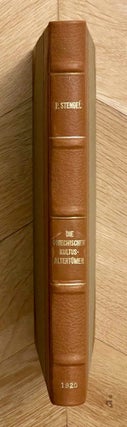 Item #M5153 Die griechischen Kultusaltertümer. STENGEL Paul