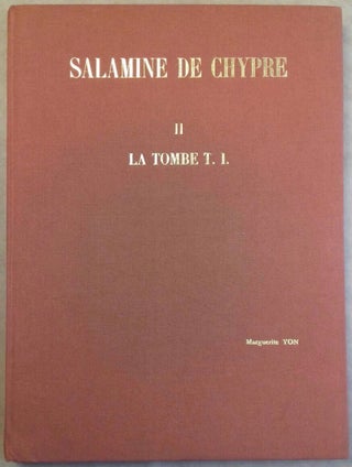 Item #M5163 Salamine de Chypre. II, La tombe T.I du XIe s. av. J.-C. YON Marguerite[newline]M5163.jpg