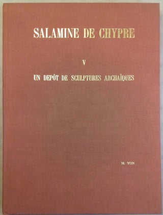 Item #M5164 Salamine de Chypre. V: Un dépôt de sépultures archaïques (Ayios Varnavas, site...[newline]M5164.jpg