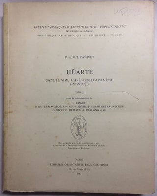 Huarte, sanctuaire chrétien d'Apamène (IVe - VIe s.). 2 volumes (complete set)