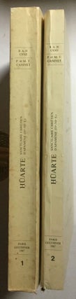 Item #M5218 Huarte, sanctuaire chrétien d'Apamène (IVe - VIe s.). 2 volumes (complete...