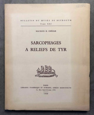 Item #M5225 Sarcophages à reliefs de Tyr. CHEHAB Maurice H