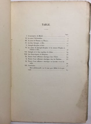 Le dieu Satrape et les Phéniciens dans le Péloponèse. Notes d'archéologie orientale.