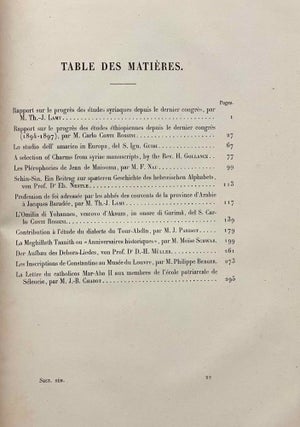 Actes du onzième congrès international des orientalistes. Paris - 1897. 5 volumes (complete)[newline]M5234-18.jpeg