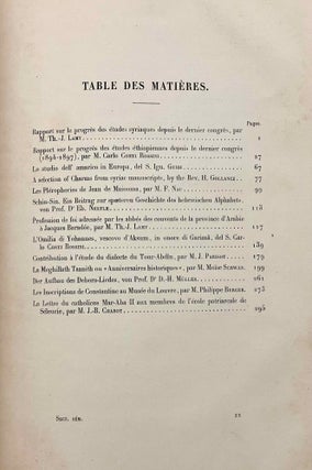 Actes du onzième congrès international des orientalistes. Paris - 1897. 5 volumes (complete)[newline]M5234a-18.jpeg