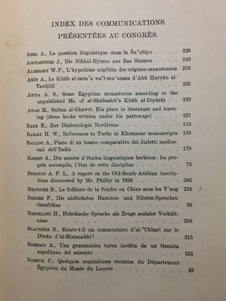 Actes du XXe Congrès international des orientalistes, Bruxelles, 5- 10 septembre 1938.[newline]M5238-01.jpg