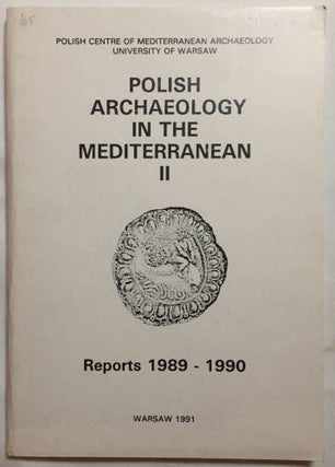 Item #M5260 Polish archaeology in the Mediterranean, II. Reports 1989-1990[newline]M5260.jpg