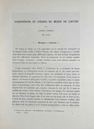 SYRIA Revue d'art oriental et d'archéologie. Tome XXX, 4 parts in 2 fascicles (complete)[newline]M5276-02.jpeg