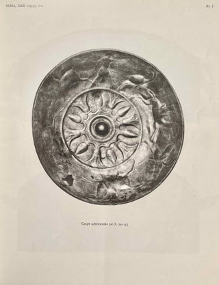 SYRIA Revue d'art oriental et d'archéologie. Tome XXX, fascicles 1-2 (of 4)[newline]M5276e-07.jpeg