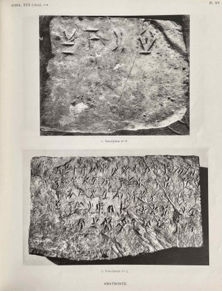 SYRIA Revue d'art oriental et d'archéologie. Tome XXX, fascicles 1-2 (of 4)[newline]M5276e-08.jpeg