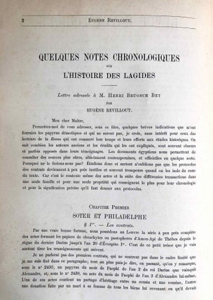 Revue Egyptologique. Première année, fascicules 1,2,3 et 4 (complete issue)[newline]M5278-02.jpeg
