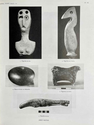 SYRIA Revue d'art oriental et d'archéologie. Tome XXXIV, 4 parts in 2 fascicles (complete)[newline]M5279-02.jpeg