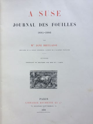 A Suse. Journal des Fouilles 1884-1886.[newline]M5298-03.jpg
