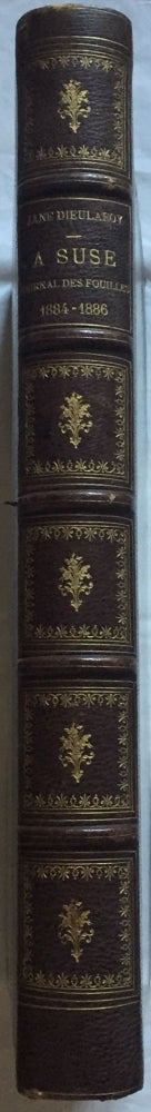 Item #M5298 A Suse. Journal des Fouilles 1884-1886. DIEULAFOY Jane.[newline]M5298.jpg