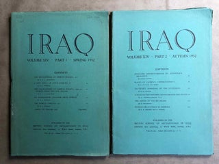 Item #M5345 Iraq. Journal of the British School of Archaeology in Iraq. Volume XIV. Parts 1-2....[newline]M5345.jpg