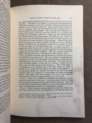 Iraq. Journal of the British School of Archaeology in Iraq. Volume XVI. Parts 1-2. 1954.