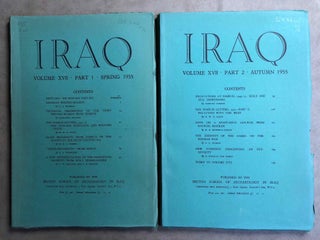 Item #M5350 Iraq. Journal of the British School of Archaeology in Iraq. Volume XVII. Parts 1-2....[newline]M5350.jpg