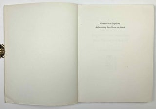Altorientalische Siegelsteine der Sammlung Hans Silvius von Aulock[newline]M5372-01.jpeg