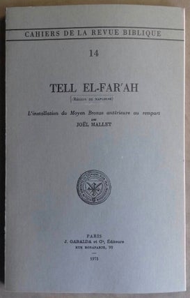 Item #M5408 Tell el-Far'ah (Région de Naplouse). L'installation du Moyen Bronze...