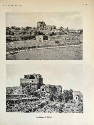 Byblos et l'Egypte. Quatre campagnes de fouilles à Gebeil. 1921 - 1922 - 1923 - 1924. Atlas.[newline]M5419-04.jpeg